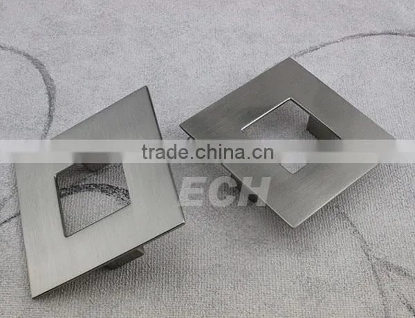 High quality zinc alloy square kitchen cabinet handles