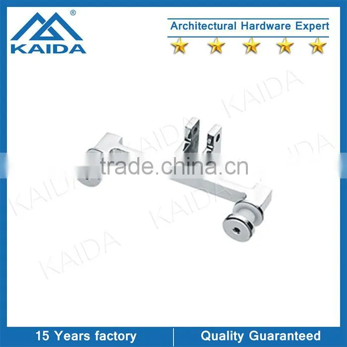 Stainless steel baluster glass holder for glass railing