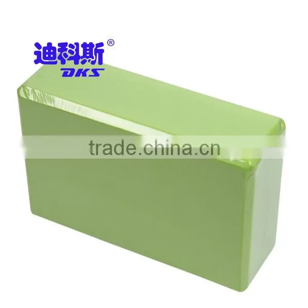 Popular Gym Eva Yoga Block/Green Yoga Brick For Beginner