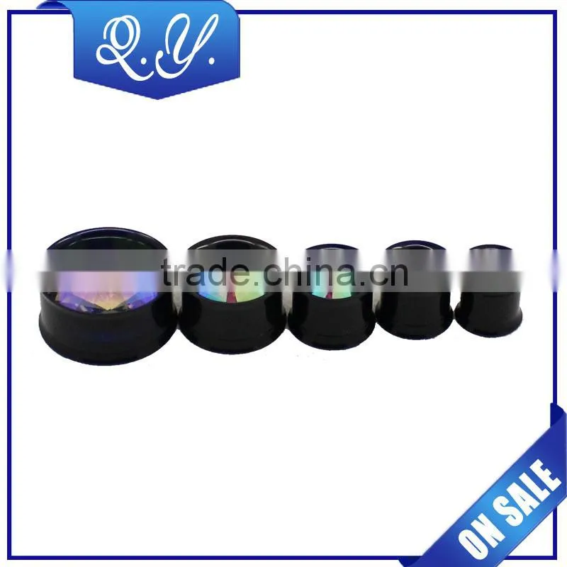 cheap fashion industrial piercing body jewelry made in china ear expander costume gauge earrings jewelry ear tunnels and plugs