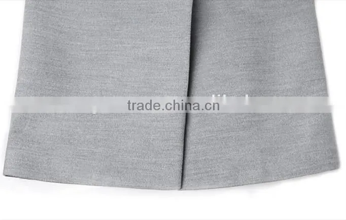 popular long dress woolen cloth coat