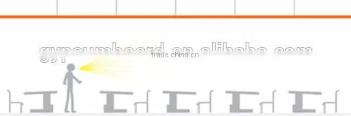 Sound-absorbing decoration hanging plate Acoustic ceiling tiles