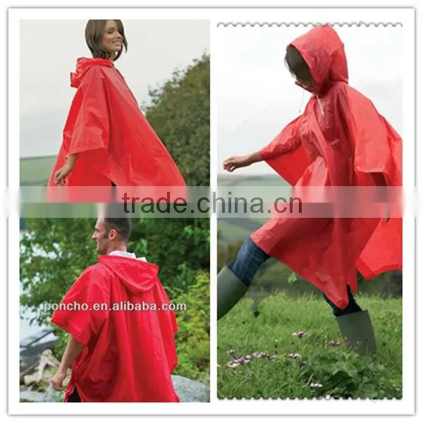 square pvc poncho with print for girls