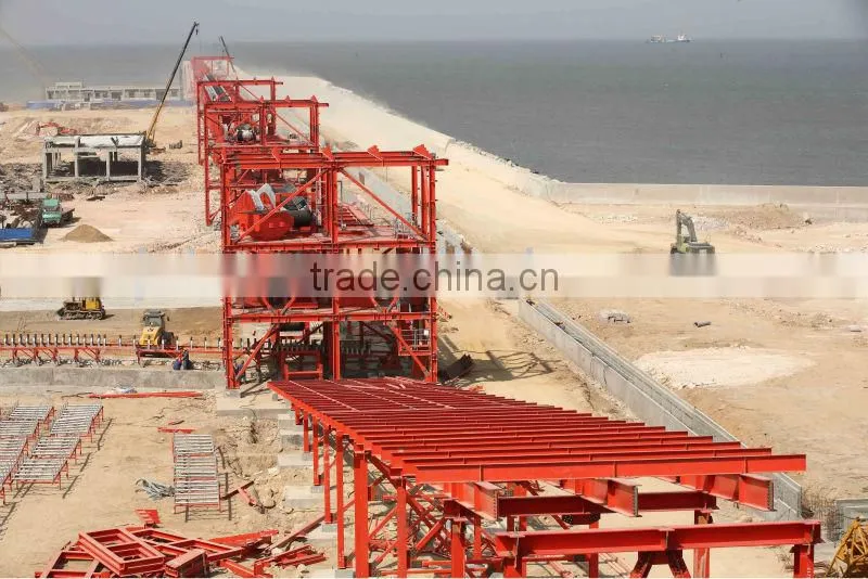 China CREATION made high quality steel structure and frame for conveyor use