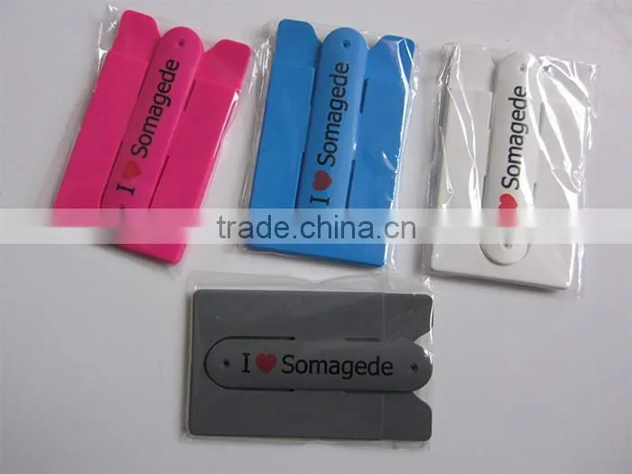 Silicone Phone Stand and Smart Wallet Card Holder