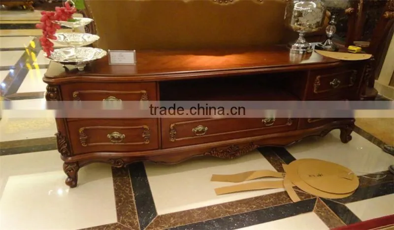 Tv hall cabinet living room furniture designs teak wood tv cabinet simple design tv stand