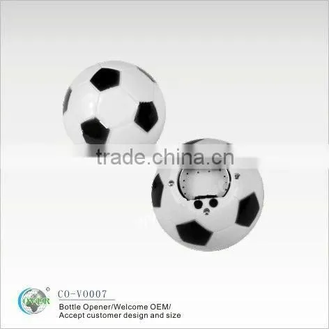 Colorful football shaped Bottle Openers with sound for Advertising Gifts & Logo Promotion