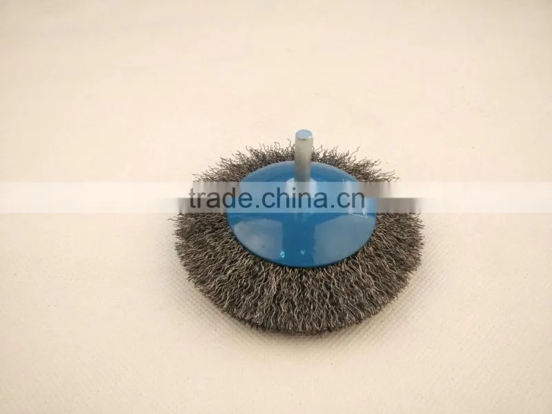 tapered brushes with shank, diameter 100mm or 4"