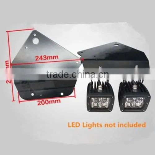 10-14 FordF150 SVT Raptor Bumper Bracket For 16W 3'' LED Spot Beam Fog Light