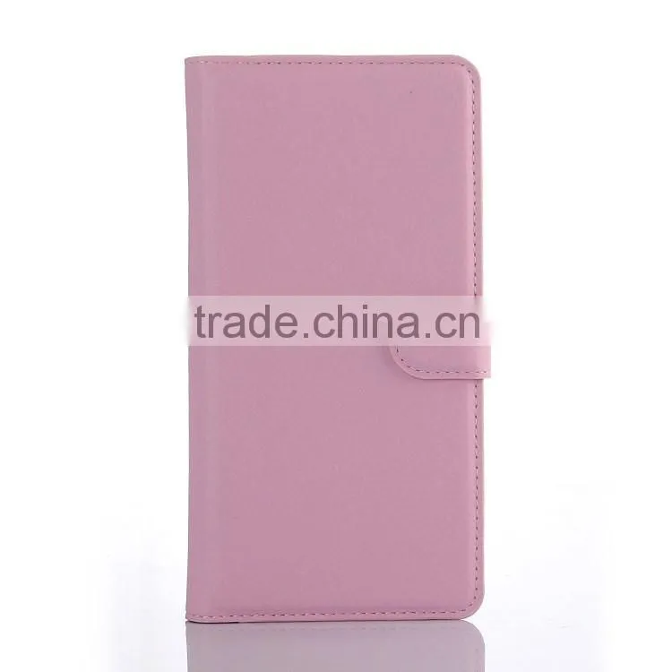 Luxury Mobile Phone PU Leather Flip Cover Case For Sony C5 Leather Case