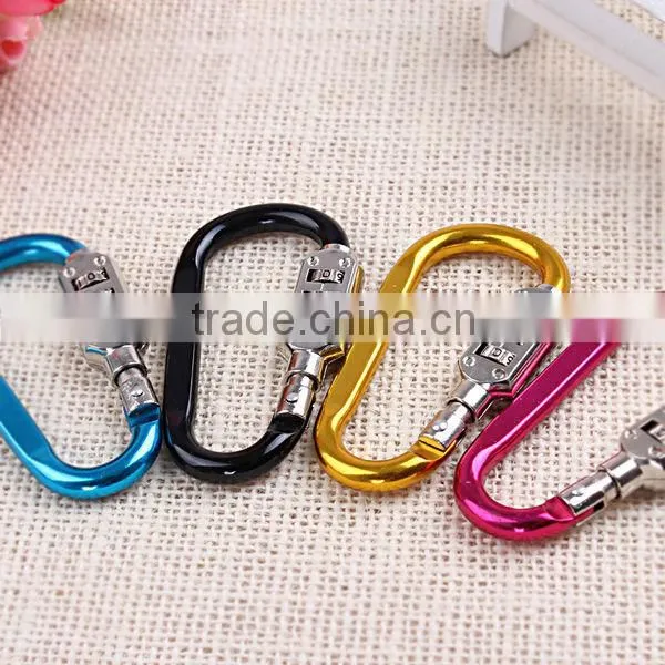 high quality cjsj brand safe aluminum combination padlock for Mountaineering lock