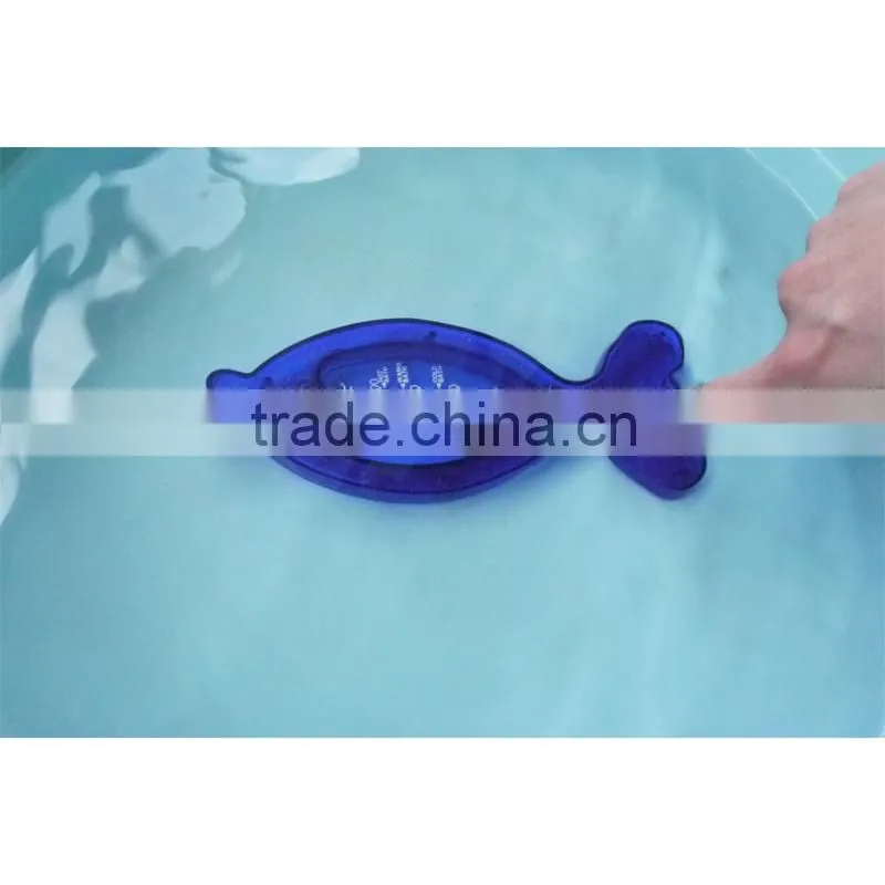 2015high quality plastics ABS resin Animal shape hot water temperature thermometer