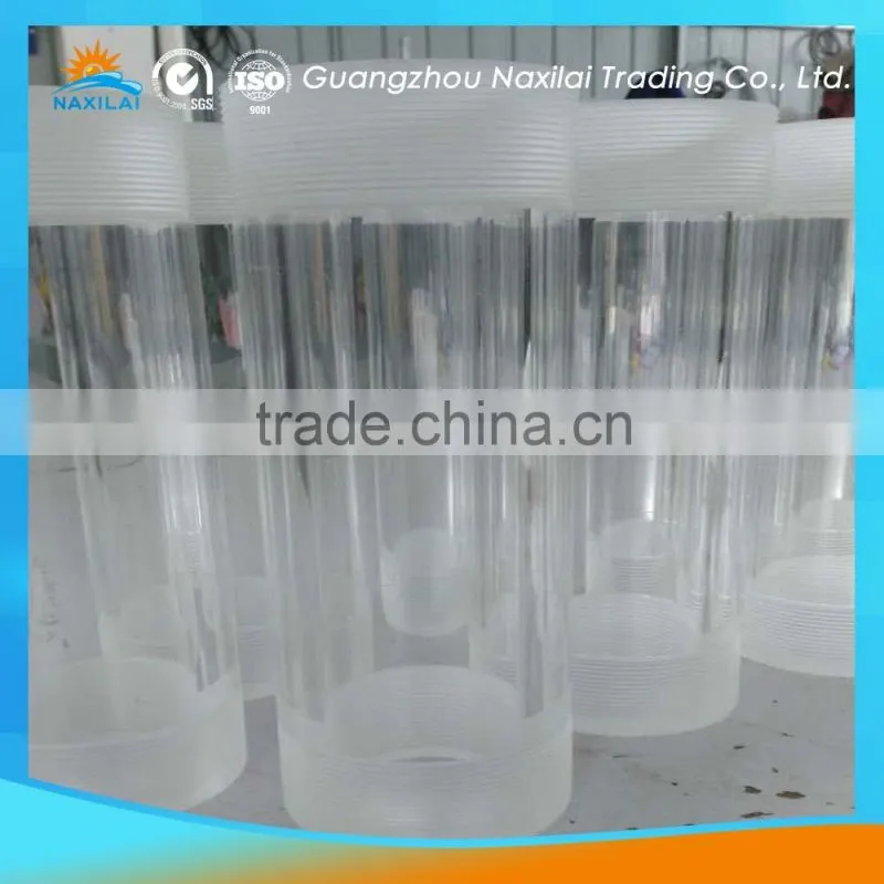 hollow threaded tube plastic tube pipe cutting