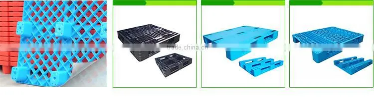 1200*800mm size eruo type single face light-weight plastic pallets