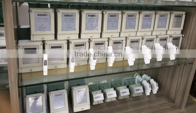 Din-rail THREE PHASE LCD DISPLAY ELECTRIC Meters