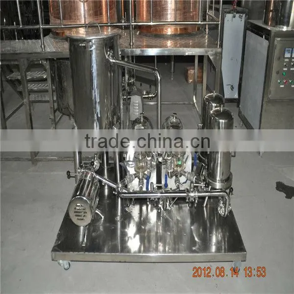 1000l Red copper beer brewing equipment