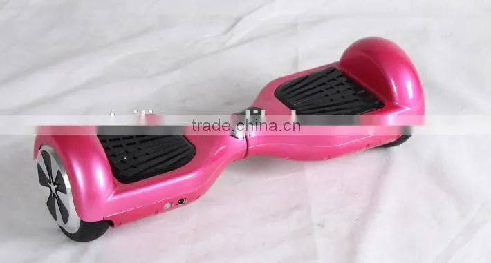 within led light cheapest two wheel smart balance electronic scooter,170mm tire size, 120kg load,350w