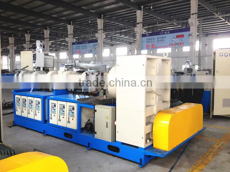 Chinese new High Quality cold feeding Silicone Rubber Hose Profile Extrusion Production Line,Silicone Rubber Extruder machine