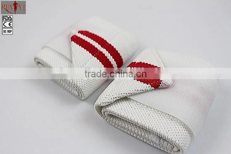 Gym Custom Crossfit Sports Cotton Wrist Wraps