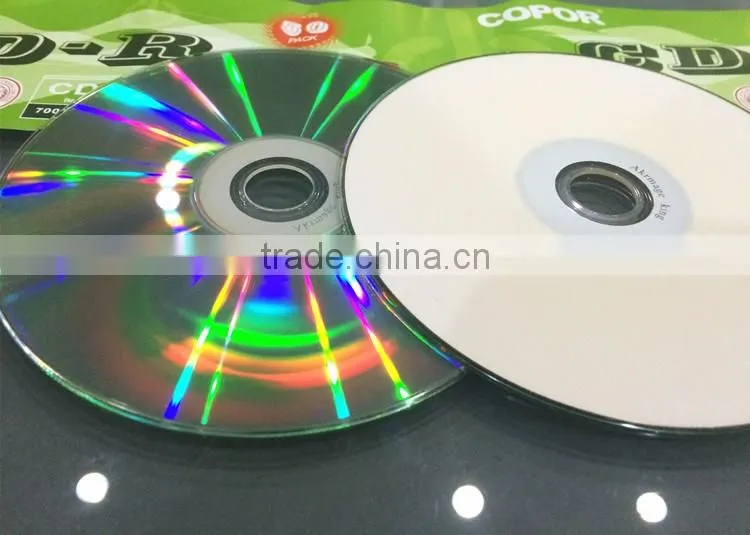Bulk Packing Inkjet Hub Printable CD-R
