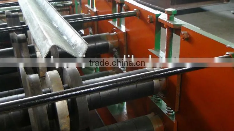 C Z hydraulic purlin roll forming machine with post cutting