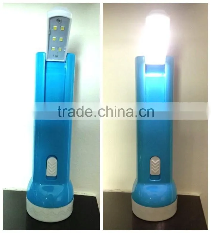 2016 hot sale SWORD LION brand charging for mobile phone solar rechargeable LED flashlight torch SL-004