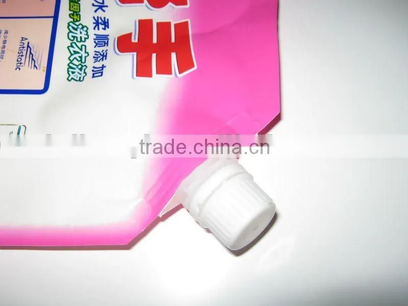 Hot sale stand up spout pouch bag for fruit jelly