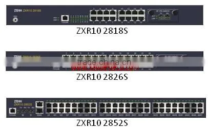 ZTE RS-2800-2GE-SFPRJ45 ZTE RS-2826A RS-2826S RS-2850 RS-2818S RS-2850-18TM RS-2850-26TM
