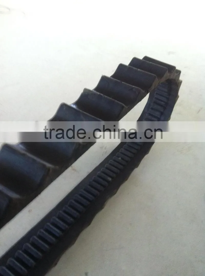 Manufacturer robot lawn mower rubber tracks60x15x114