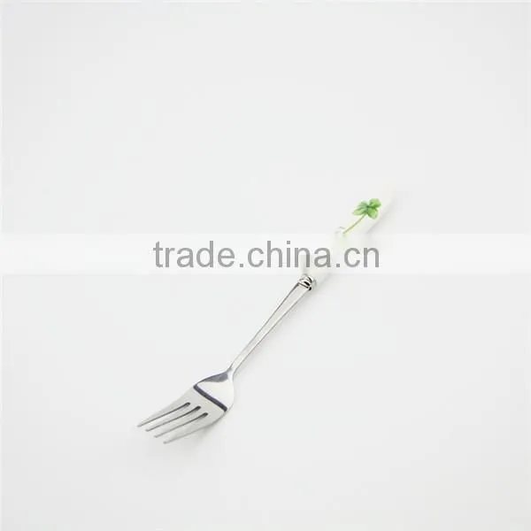 Different kinds of spoon and fork set