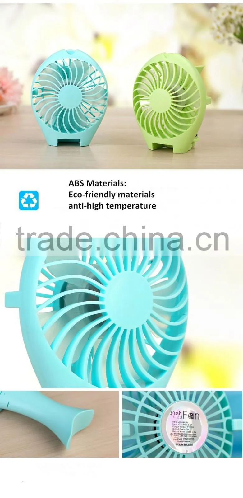 Summer Hot New Product Mini Fan Portable Handheld and Desk Air Cooler USB Fan