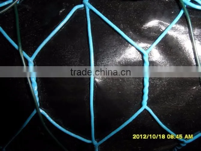 electro galvanized wire hexagonal wire netting for chicken fence and poultry cage