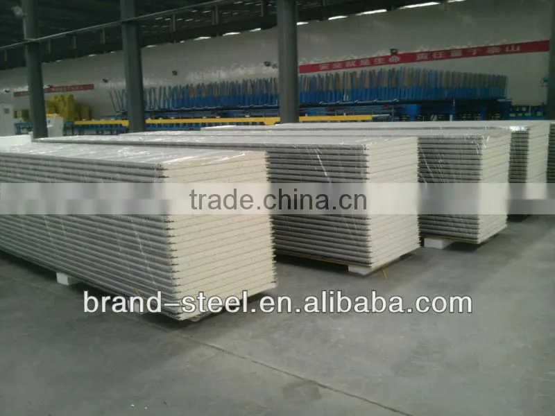 B.R.D New materials Fireproof B1 grade PU Sandwich Wall Panels