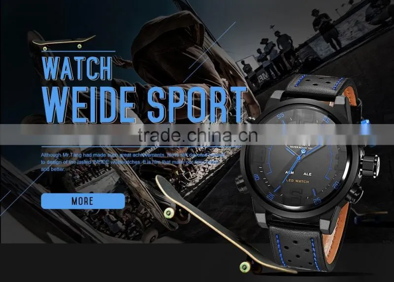 2016 WEIDE Top WH5210B-4C Sports Watch wholesale fashion watch cheap design your own watch Analog watch