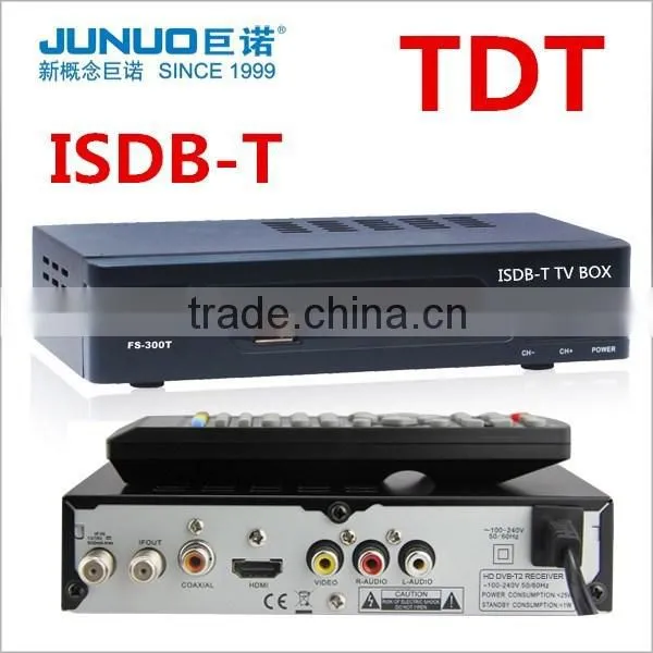 2016 bestselling manufacture OEM HD MEPG4 Digital TV Box ISDB-T Set Top Box Japan Brazil Argentina Peru Venezuela
