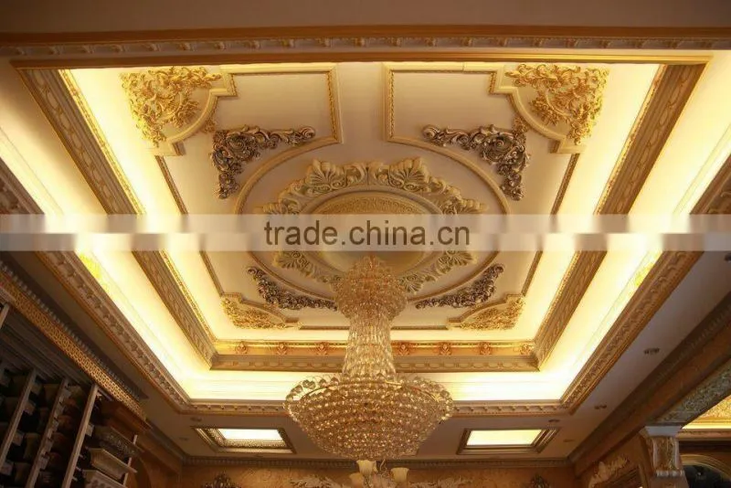 HG5033 high quality factory price pu moulding /lamp holder/medallion/pu foam ceiling moulding/medallion