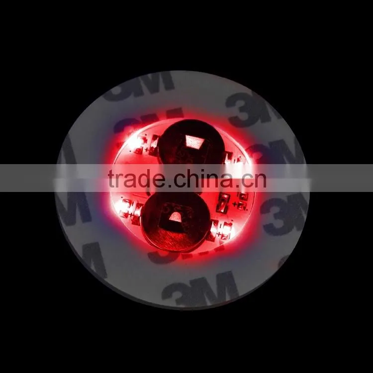 Wedding Favors Gifts Fashional Custom UV Black Light New Popular Coaster,led sticker