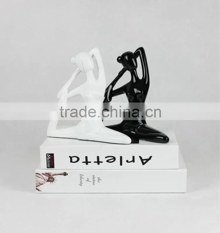 Resin Yoga Figurines, Yoga sculpture, indoor Yoga statue for sale
