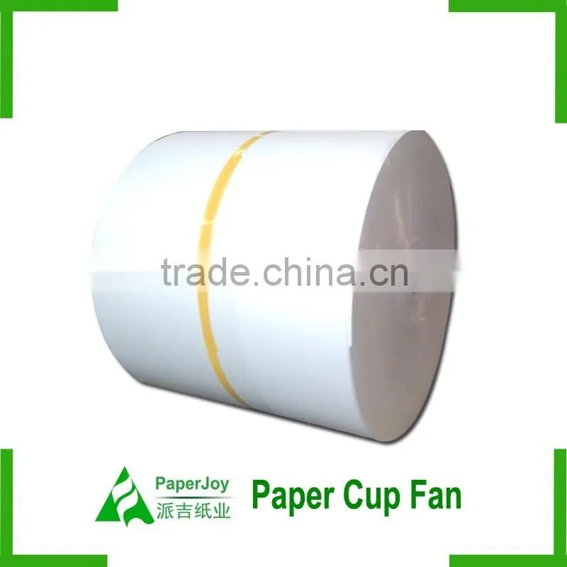 Double wall coated paper reel for cold drink