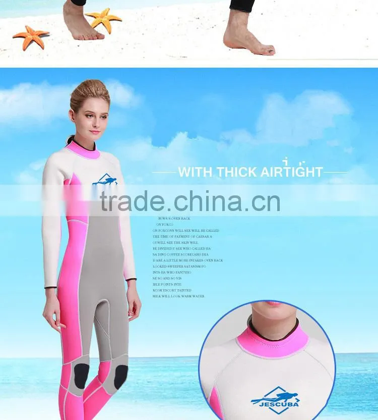 Neoprene Swimming wetsuit keep warm under water
