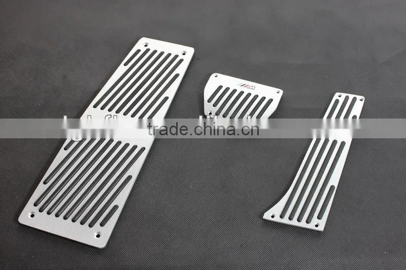 car pedal/auto foot rest pedal pad for bmw e60 M-style pedal