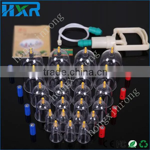 Hot Sell Chinese platic cupping vaccum set for health care