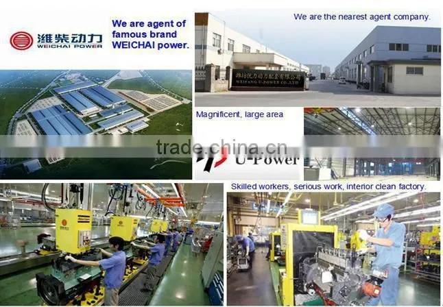Supply Wei chai WD618 series 250 hp Marine Diesel Engine with gearbox IN CHINA