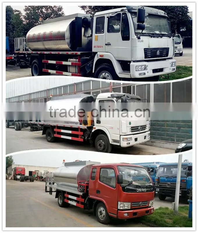 China manufacture 5CBM 5ton Asphalt distributor truck for sale in Guinea