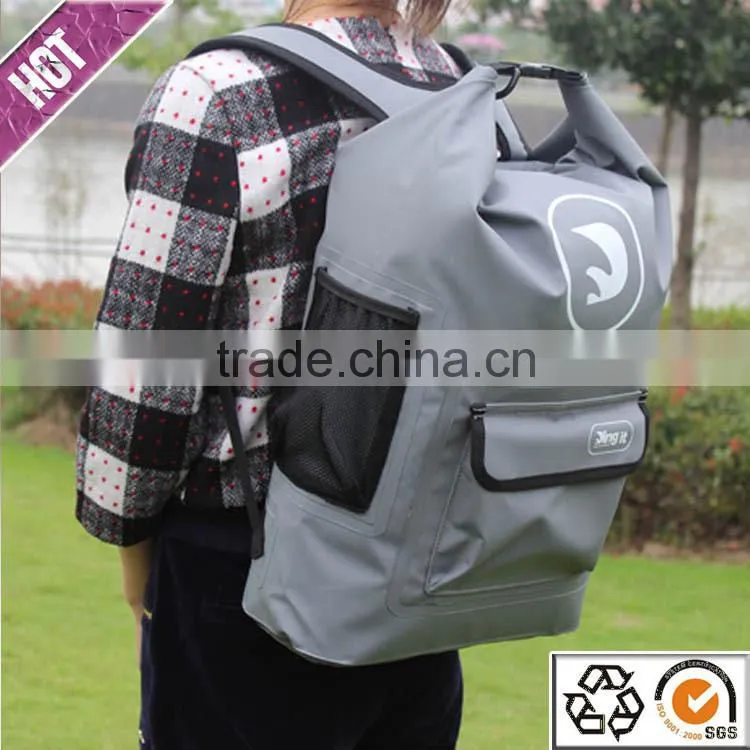 Chinese Manufacturer 2015 Hot Selling PVC Waterproof Bag Backpack