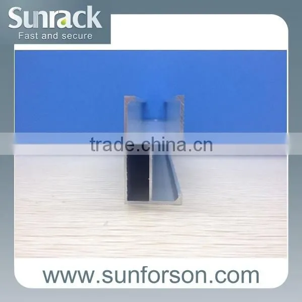 Extruded Solar Aluminum Mounting Rails