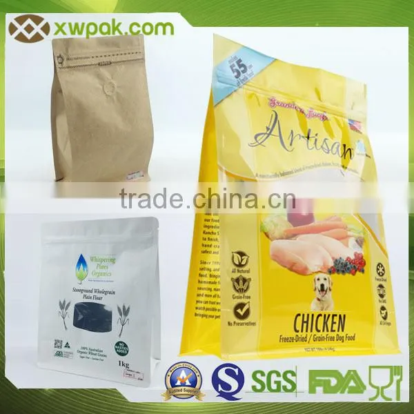 side gusset flat bottom bag