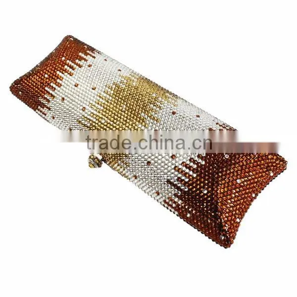 beautiful long shape clutch bag evening bag evening clutch (B1008-GG3)