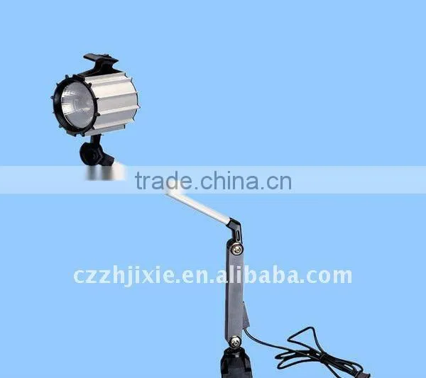 CNC machine testing LED light