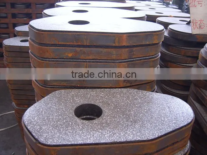 Ladle furnace slide gate plate (Q80)